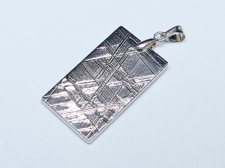 シルバーギベオン メテオライト ペンダント [t452-3823] 3枚目