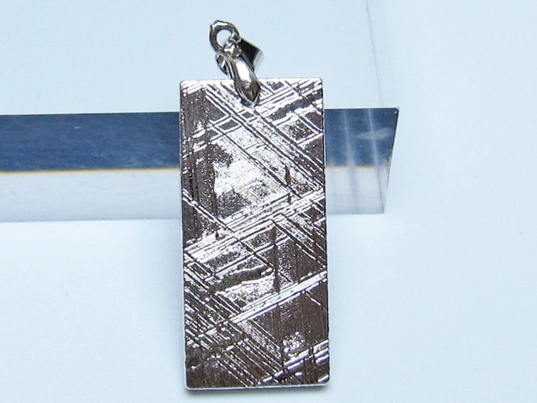 シルバーギベオン メテオライト ペンダント [t452-3825] 1枚目