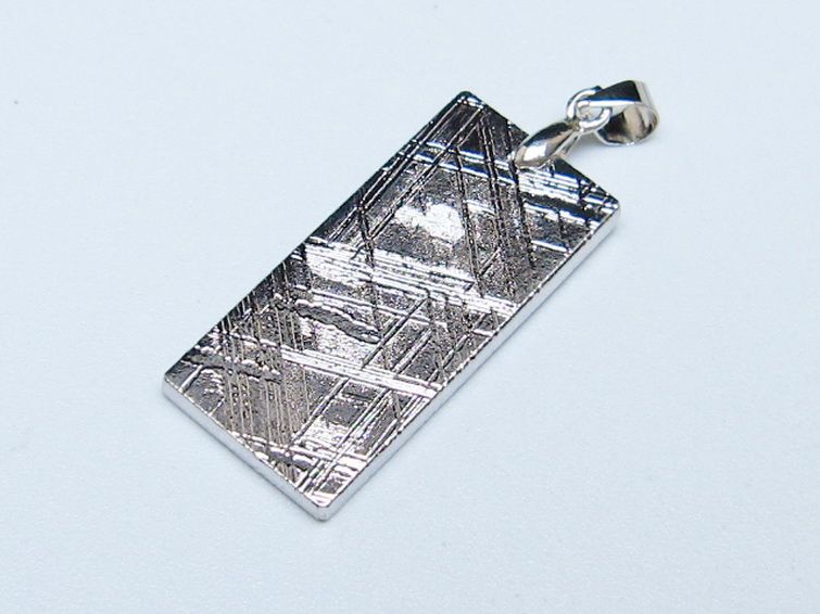 シルバーギベオン メテオライト ペンダント [t452-3825] 3枚目