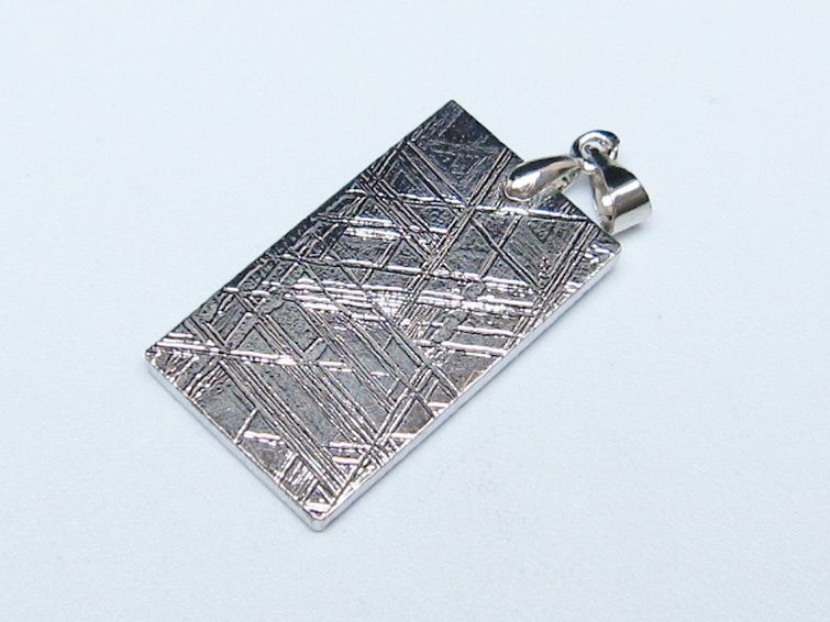 シルバーギベオン メテオライト ペンダント [t452-3827] 3枚目