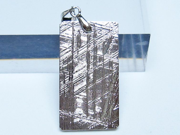 シルバーギベオン メテオライト ペンダント [t452-3832] 1枚目