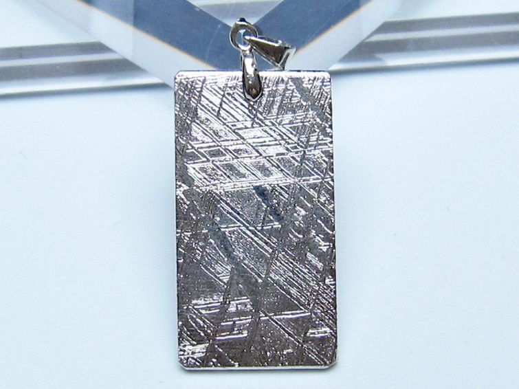 シルバーギベオン メテオライト ペンダント [t452-3843] 2枚目