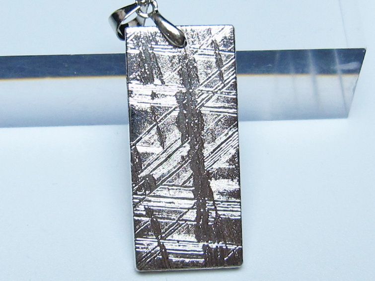 シルバーギベオン メテオライト ペンダント [t452-3849] 1枚目