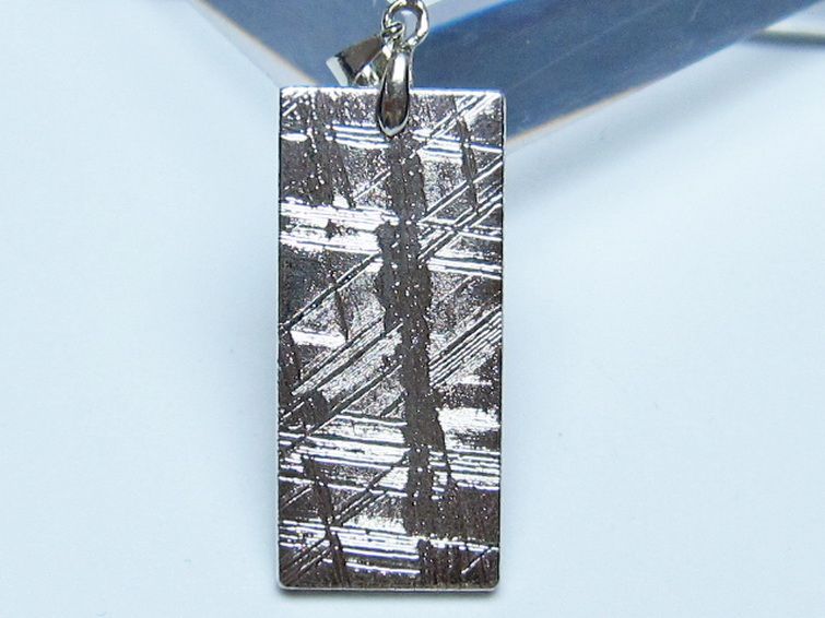 シルバーギベオン メテオライト ペンダント [t452-3849] 2枚目