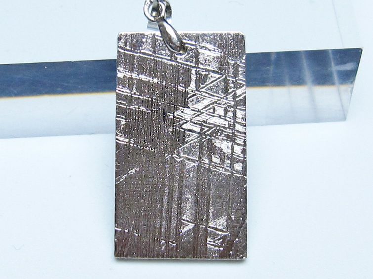 シルバーギベオン メテオライト ペンダント [t452-3851] 1枚目