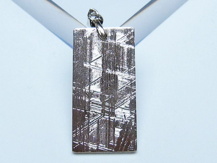 シルバーギベオン メテオライト ペンダント [t452-3852] 2枚目