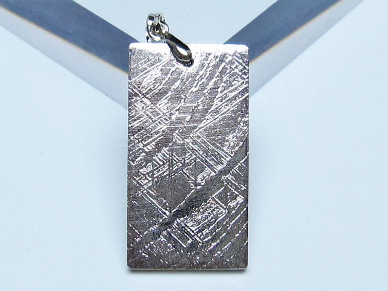 シルバーギベオン メテオライト ペンダント [t452-3854] 2枚目