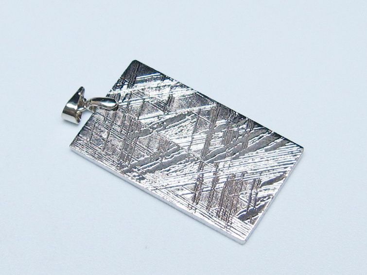 シルバーギベオン メテオライト ペンダント [t452-3858] 3枚目