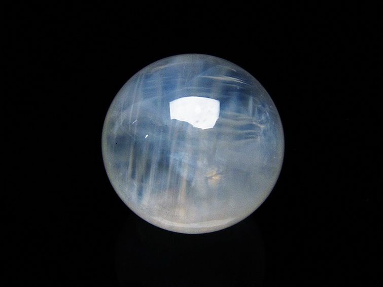 白水晶 丸玉 15mm [T454-2123] 1枚目