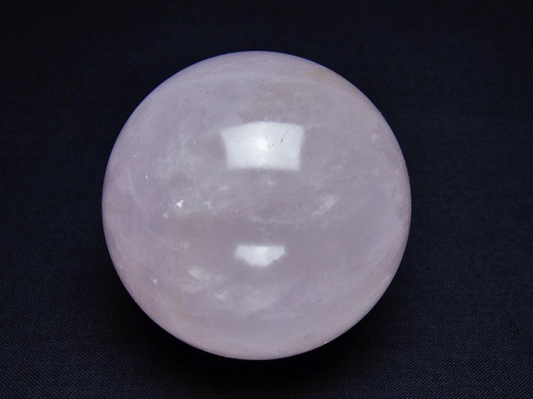 ローズクォーツ 丸玉 56mm [t456-14638] 1枚目