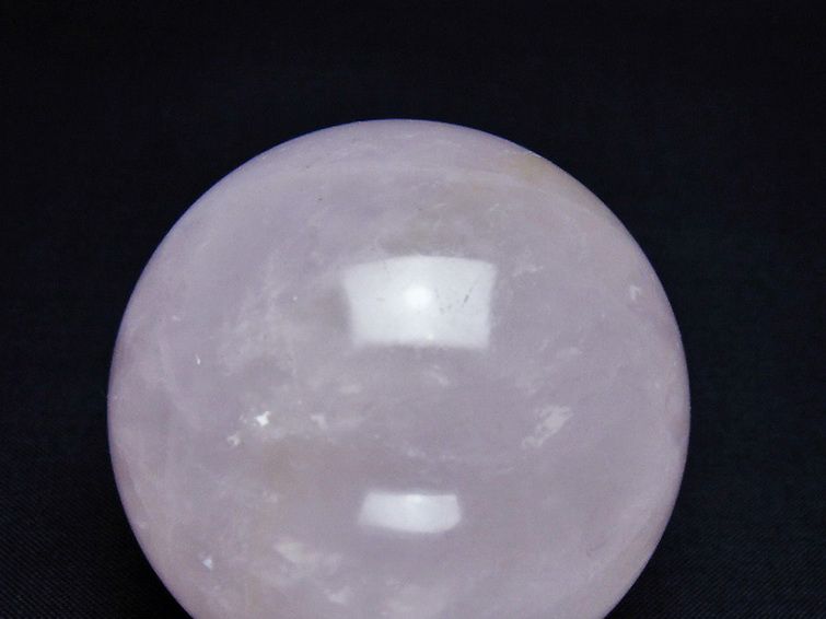 ローズクォーツ 丸玉 56mm [t456-14638] 2枚目