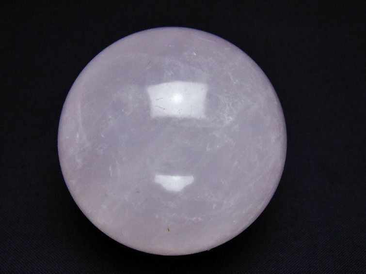 ローズクォーツ 丸玉 56mm [t456-14639] 1枚目
