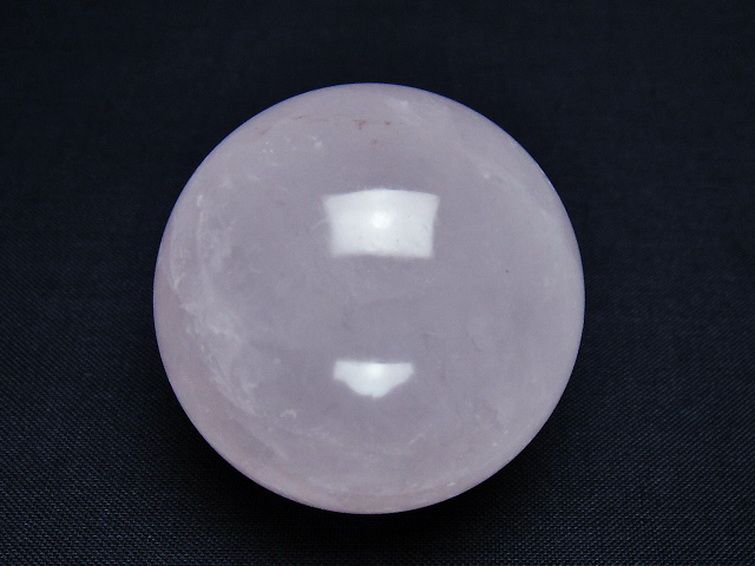 ローズクォーツ 丸玉 44mm [t456-14650] 1枚目