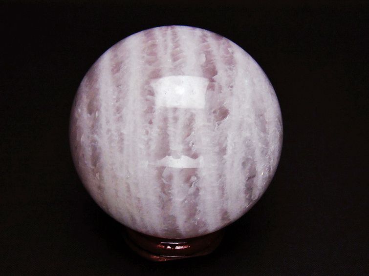 ローズクォーツ 丸玉 61mm [t456-14687] 3枚目