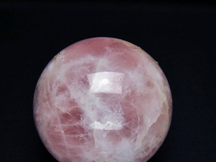 ローズクォーツ 丸玉 63mm [t456-14728] 2枚目