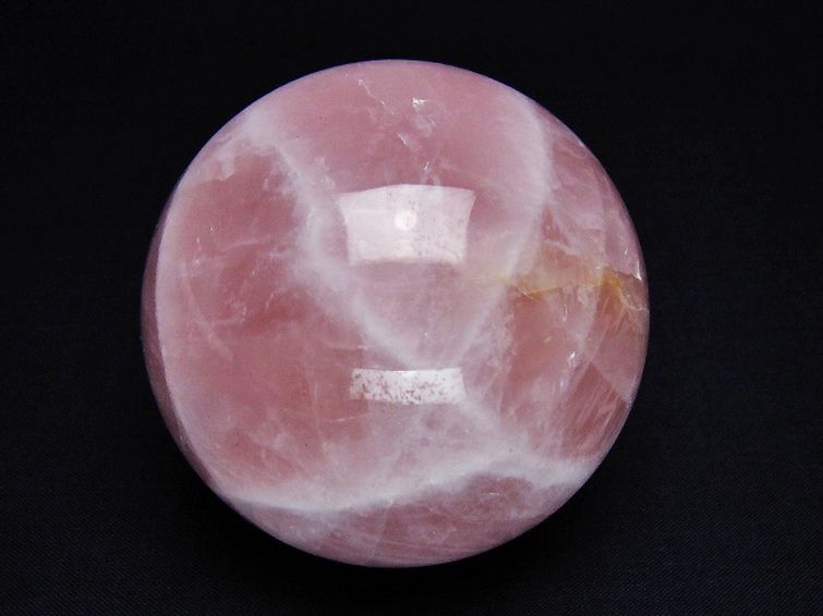 ローズクォーツ 丸玉 70mm [t456-14765] 1枚目