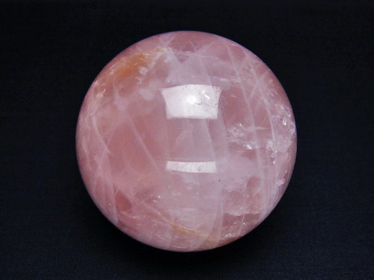 ローズクォーツ 丸玉 67mm [t456-14796] 1枚目