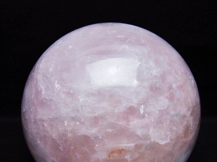 4.7Kg ローズクォーツ 丸玉 150mm [t456-15202] 2枚目