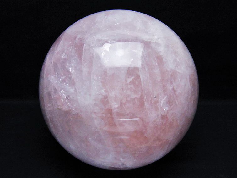 5Kg ローズクォーツ 丸玉 160mm [t456-15203] 1枚目