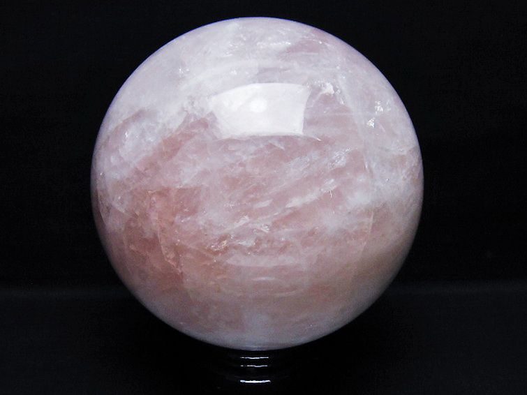 5Kg ローズクォーツ 丸玉 160mm [t456-15203] 3枚目