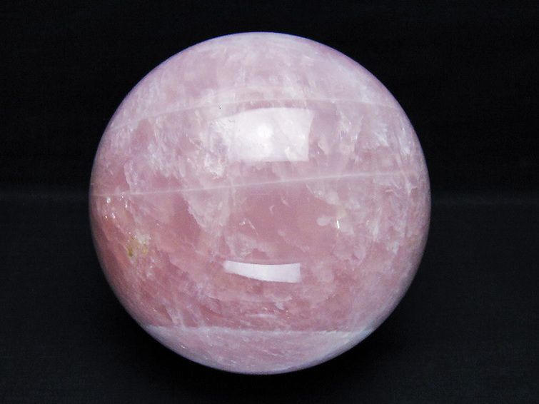 3Kg ローズクォーツ 丸玉 133mm [T456-15253] 1枚目