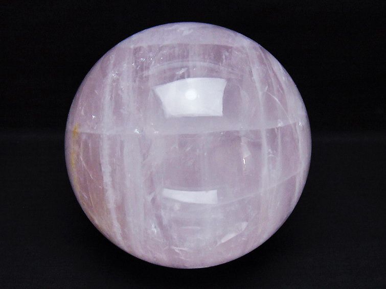 2.9Kg ローズクォーツ 丸玉 130mm [t456-15254] 1枚目