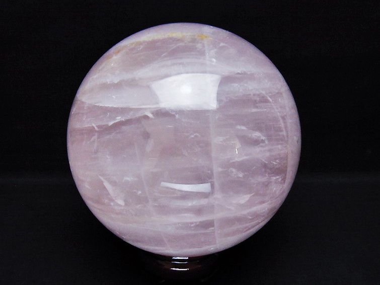 2.9Kg ローズクォーツ 丸玉 130mm [t456-15254] 3枚目