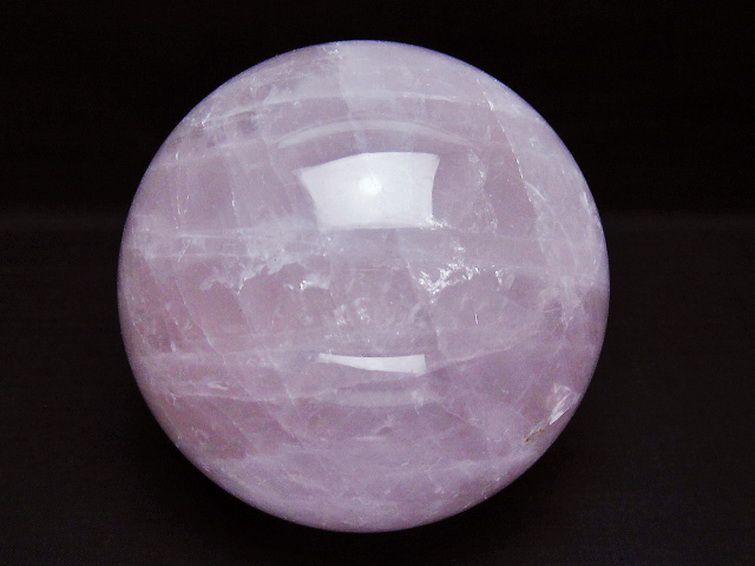 1.7Kg ローズクォーツ 丸玉 110mm [T456-15270] 1枚目