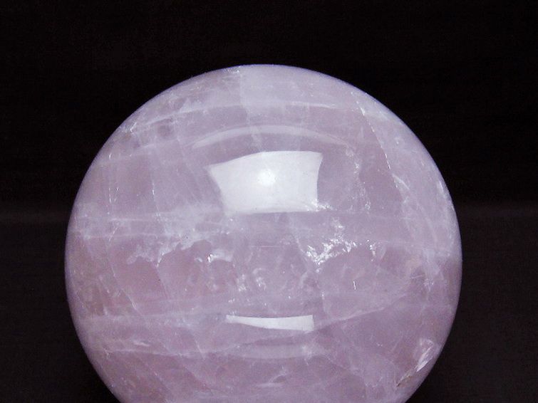 1.7Kg ローズクォーツ 丸玉 110mm [T456-15270] 2枚目