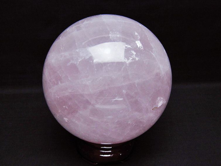 1.7Kg ローズクォーツ 丸玉 110mm [T456-15270] 3枚目