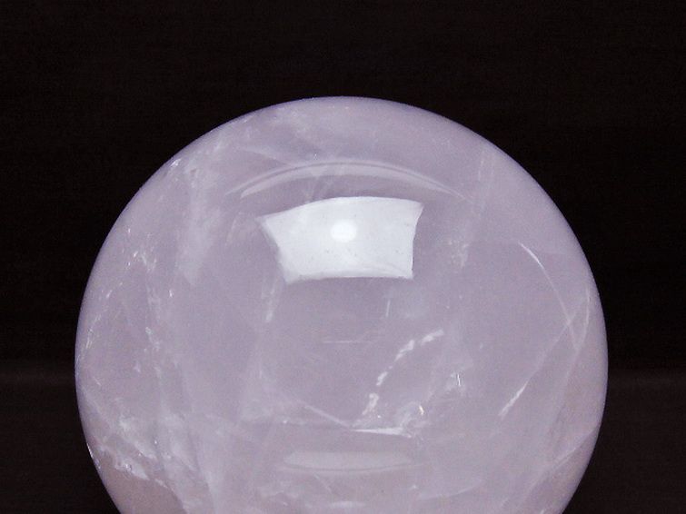 3.1Kg ローズクォーツ 丸玉 135mm [T456-15272] 2枚目