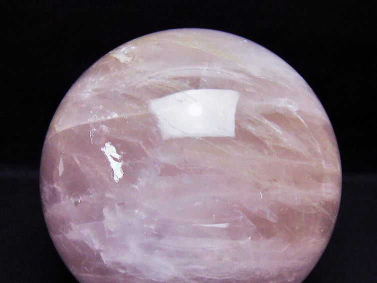 3Kg ローズクォーツ 丸玉 133mm [T456-15273] 2枚目