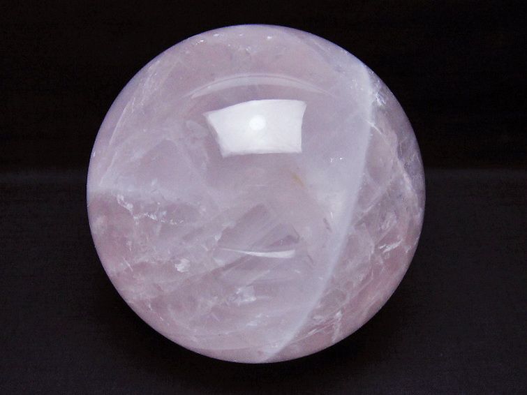 2.9Kg ローズクォーツ 丸玉 130mm [T456-15277] 1枚目