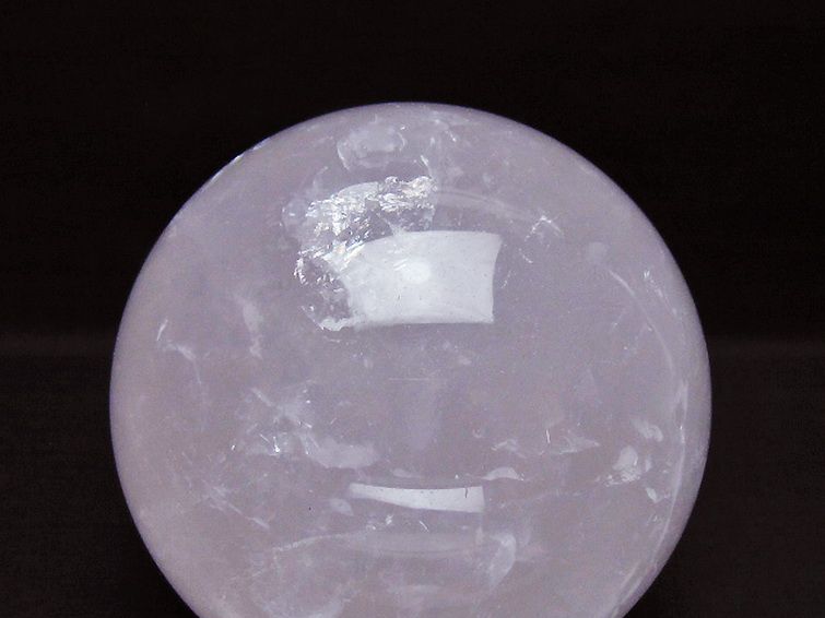 2Kg ローズクォーツ 丸玉 115mm [T456-15280] 2枚目