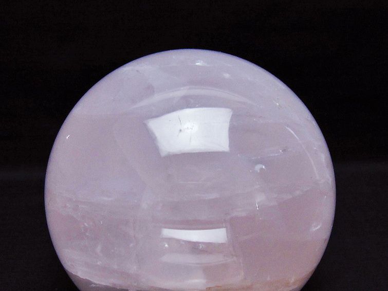 1.7Kg ローズクォーツ 丸玉 113mm [T456-15287] 2枚目