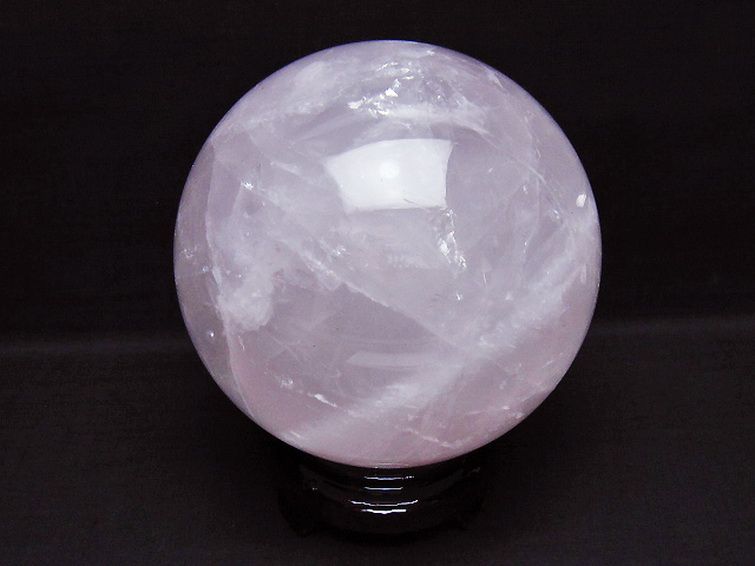 3.4Kg ローズクォーツ 丸玉 140mm [T456-15290] 3枚目