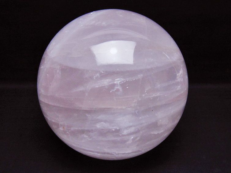 3.7Kg ローズクォーツ 丸玉 143mm [T456-15293] 1枚目