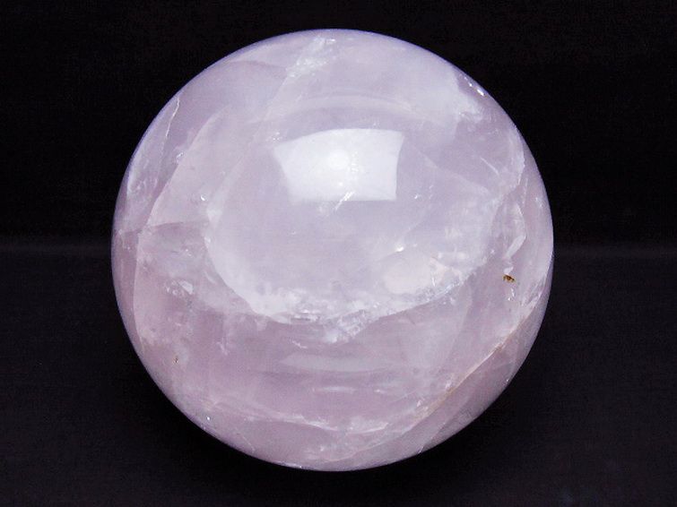 5.1Kg ローズクォーツ 丸玉 160mm [t456-15296] 1枚目