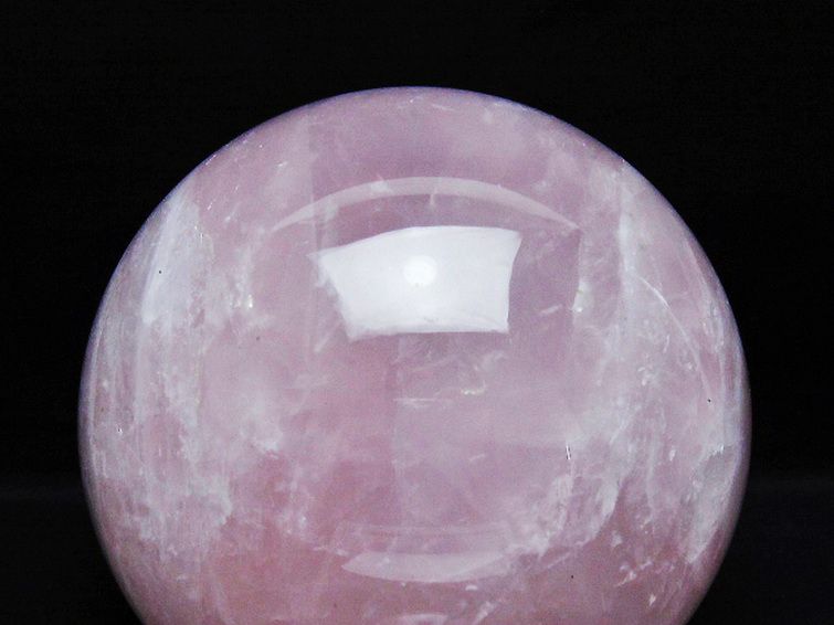 5Kg ローズクォーツ 丸玉 157mm [T456-15297] 2枚目