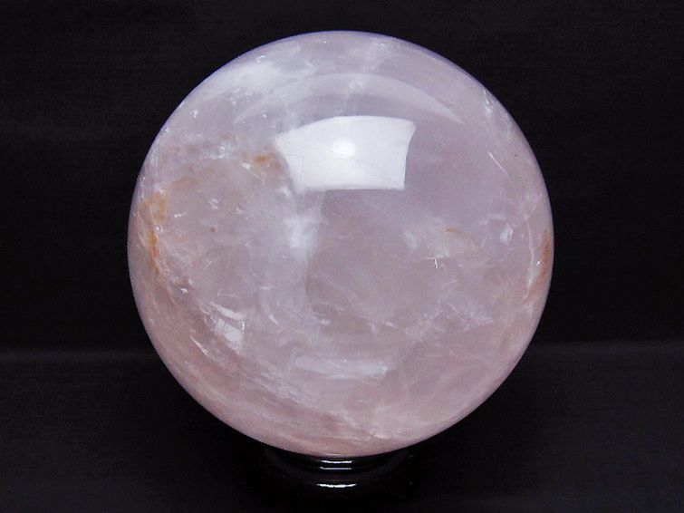 10.2Kg ローズクォーツ 丸玉 200mm [T456-15316] 3枚目