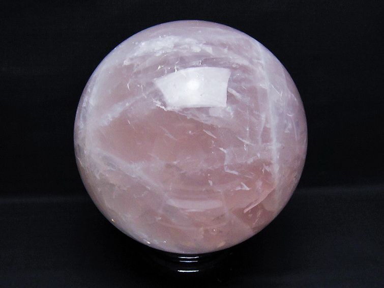 9Kg ローズクォーツ 丸玉 190mm [t456-15317] 3枚目