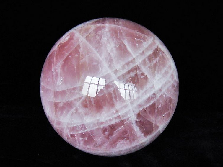 18.3Kg ローズクォーツ 丸玉 240mm 同梱不可 [T456-15325] 1枚目