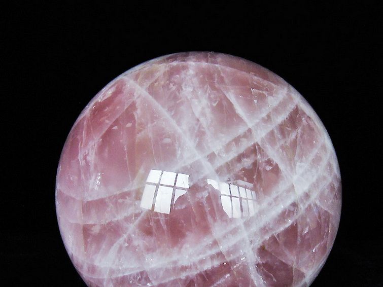 18.3Kg ローズクォーツ 丸玉 240mm 同梱不可 [T456-15325] 2枚目