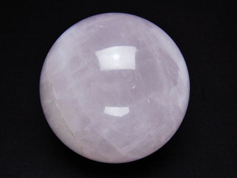 ローズクォーツ 丸玉 55mm [t456-15330] 1枚目