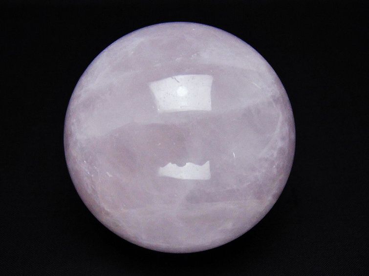 ローズクォーツ 丸玉 69mm [t456-15355] 1枚目