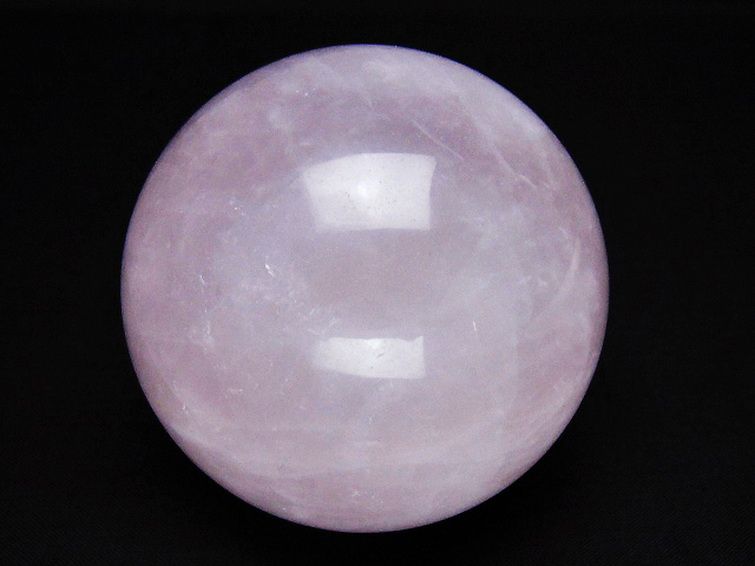 ローズクォーツ 丸玉 71mm [t456-15359]