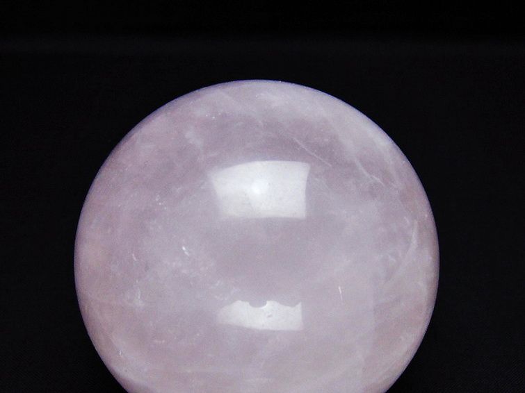 ローズクォーツ 丸玉 71mm [t456-15359]
