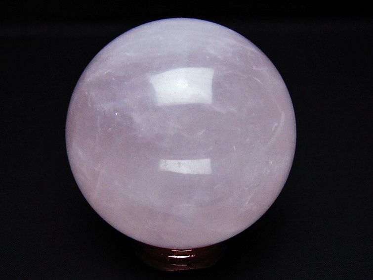 ローズクォーツ 丸玉 71mm [t456-15359]