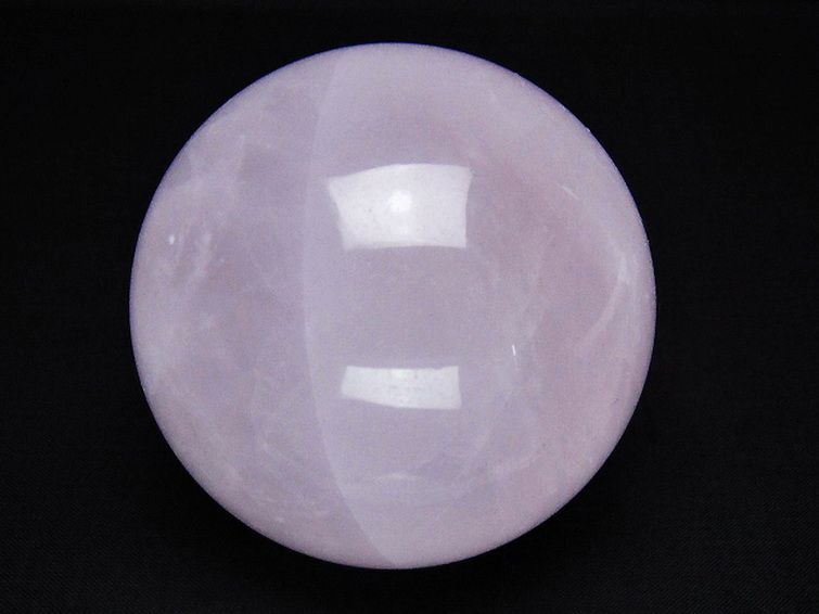 ローズクォーツ 丸玉 75mm [t456-15369] 1枚目