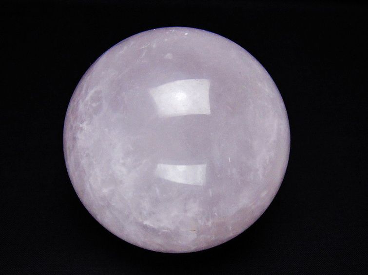 ローズクォーツ 丸玉 72mm [T456-15396] 1枚目